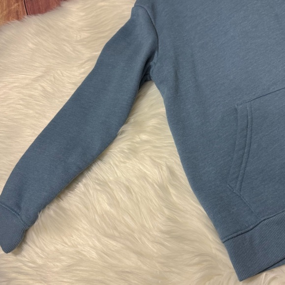 Cat & Jack Blue Pullover Hoodie Sweatshirt - Boys Size Small (6/7) - Picture 7 of 13